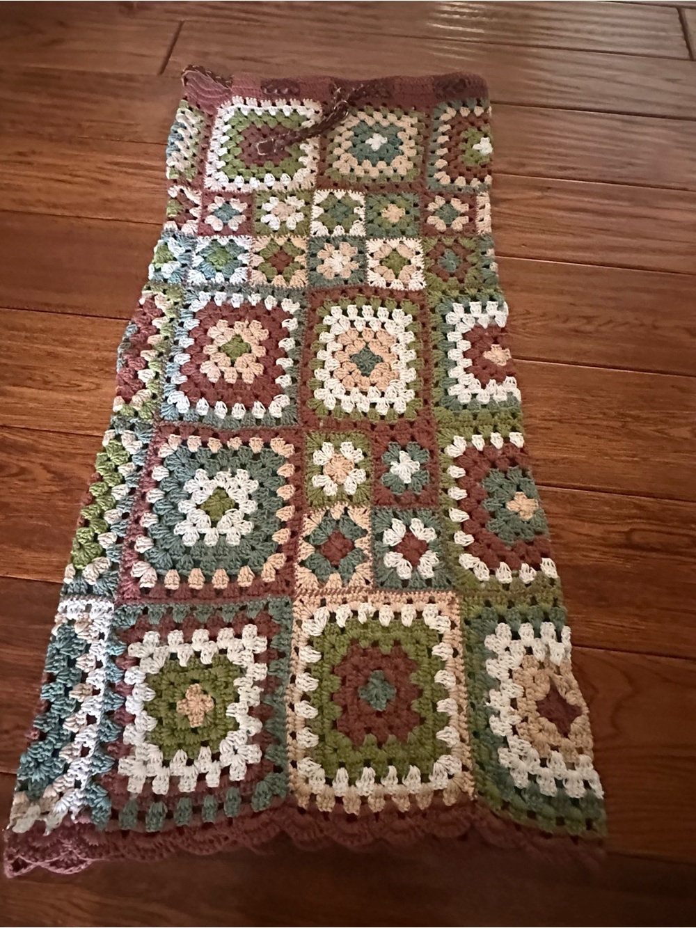 Crochet skirt